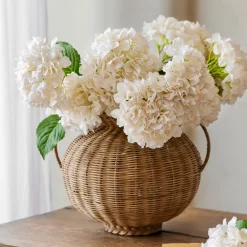 VND0164 Creative Co-op Inc Oversized Rattan Remi Vase