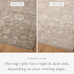 VND0086 Loloi Inc Pace Taupe Wheat Rug