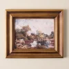 VND0164 Creative Co-op Inc Pond's Edge Framed Print