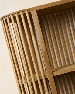VND6561 FUJIAN BESTBUY ARTS&CRAFTS CO.,LTD. Preston Reeded Wall Shelf