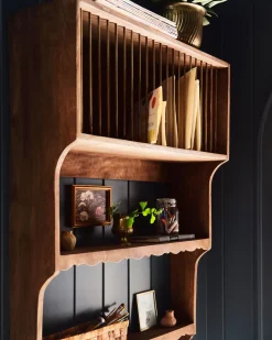 VND7974 Guru Creations Quinn Wooden Dish Cabinet