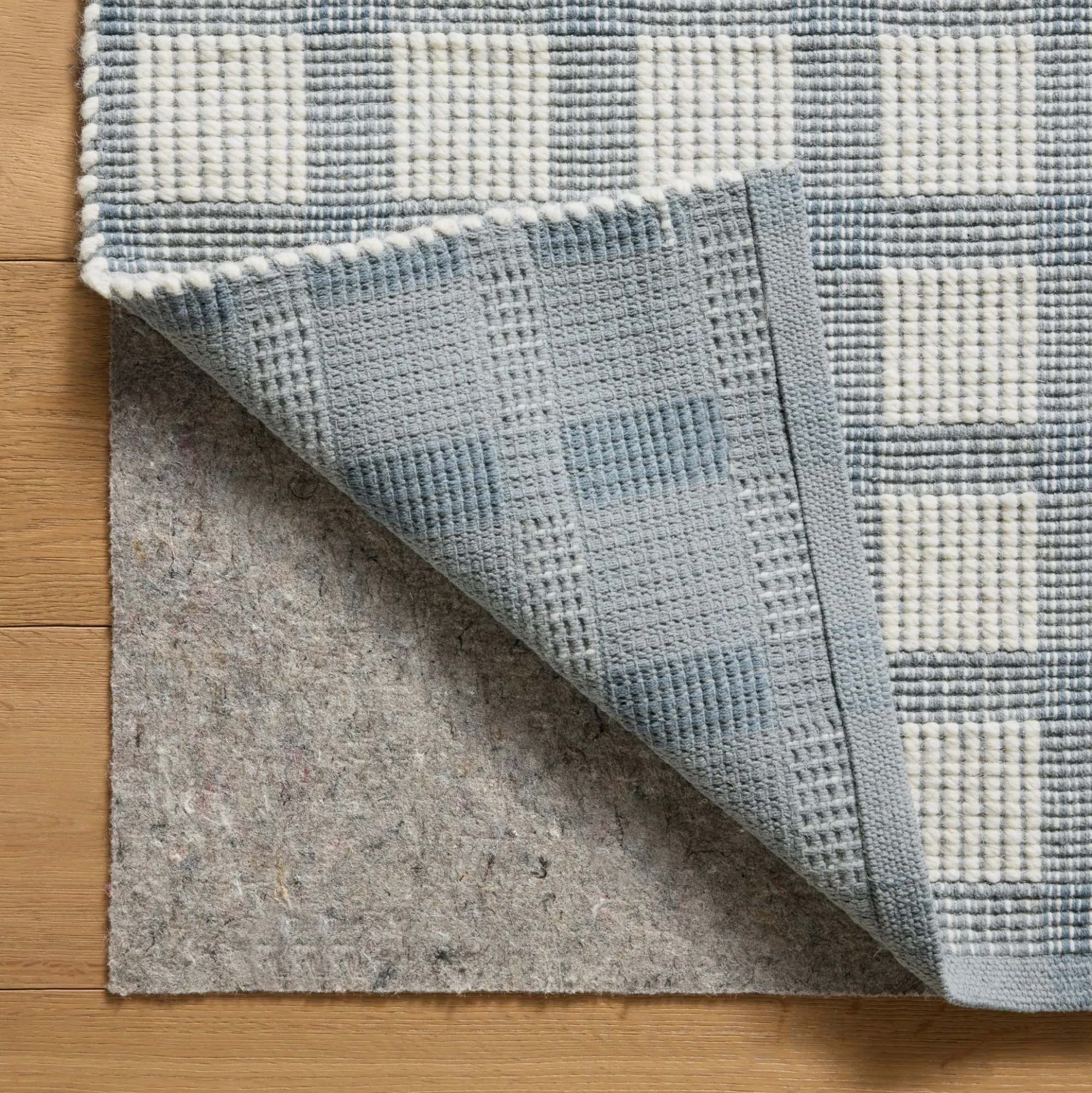 VND0086 Loloi Inc Ryder Blue Ivory Rug