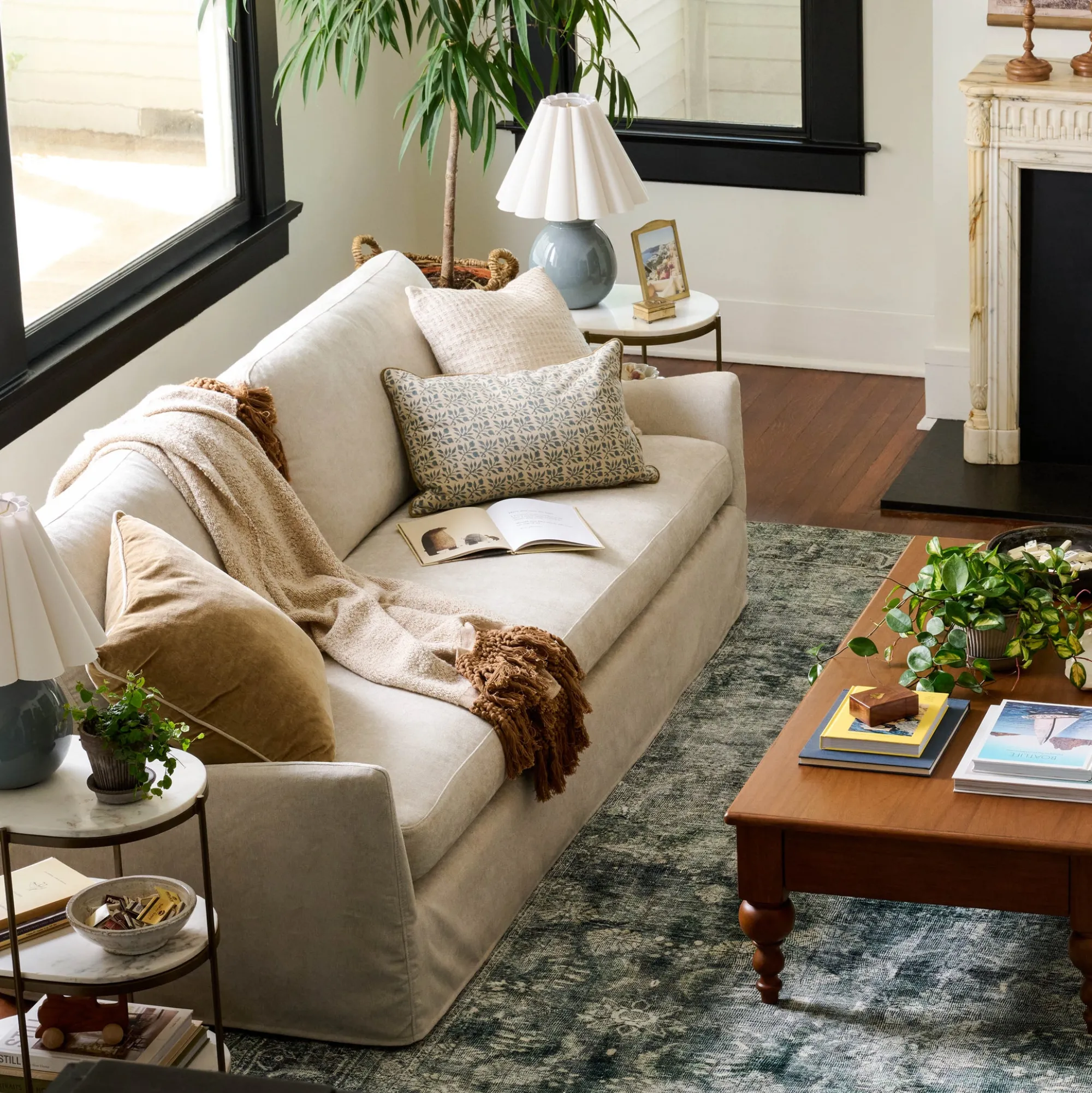 VND6200 Four Hands, LLC Sabine Slipcover Sofa