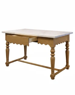 VND6475 StyleCraft Home Collection Sadie Scalloped Kitchen Island