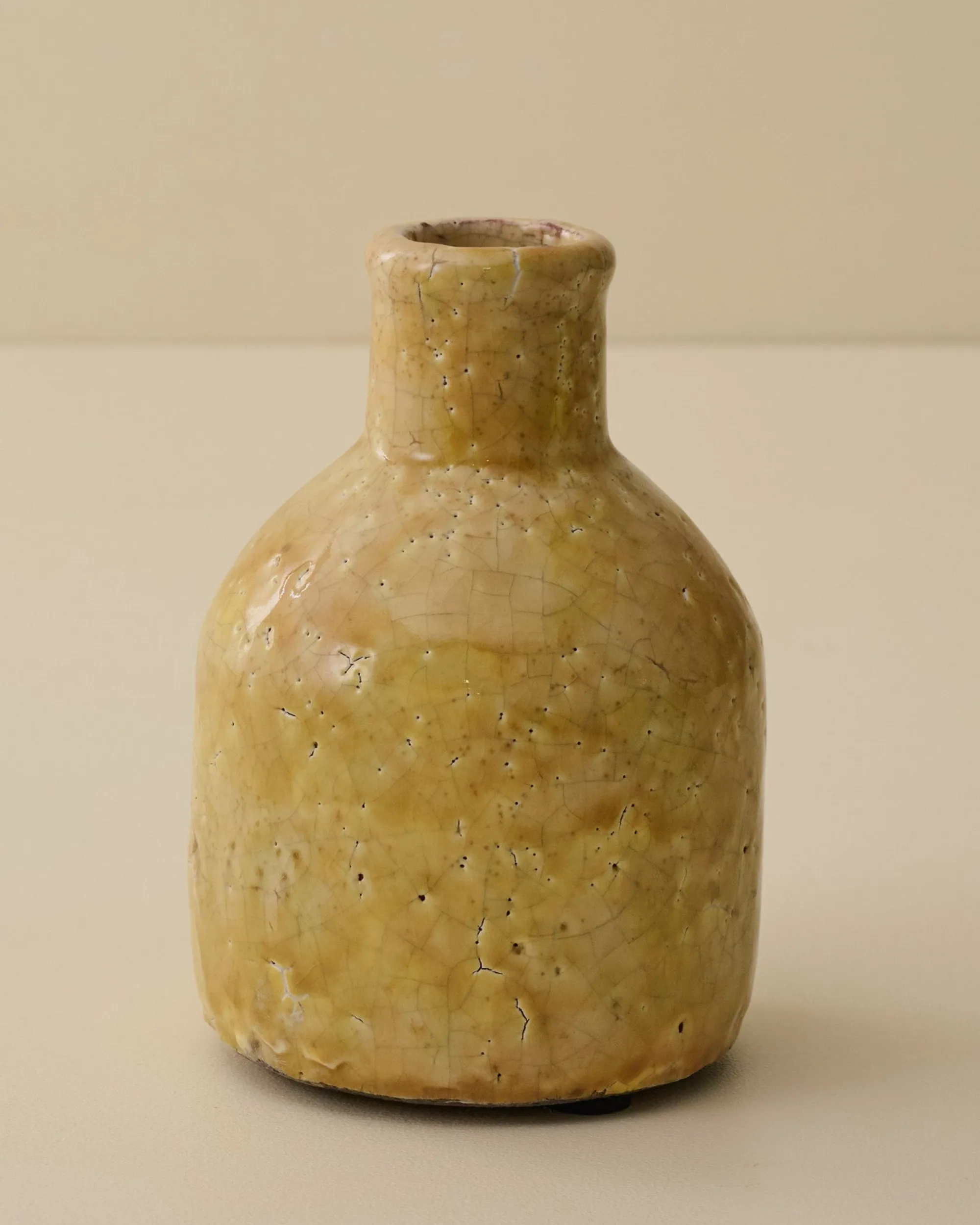VND0164 Creative Co-op Inc Serena Crackle Glaze Bud Vase