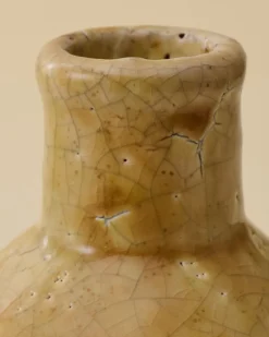 VND0164 Creative Co-op Inc Serena Crackle Glaze Bud Vase