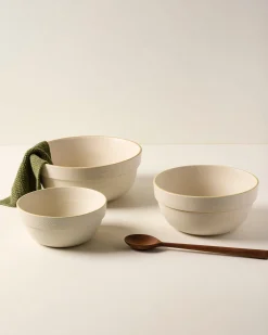 VND6562 Chaozhou Highland Crafts Company Ltd Set of Vintage-Inspired Mixing Bowls