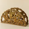VND7372 ACUBE KRAFT PVT LTD Shadow Floral Napkin Holder