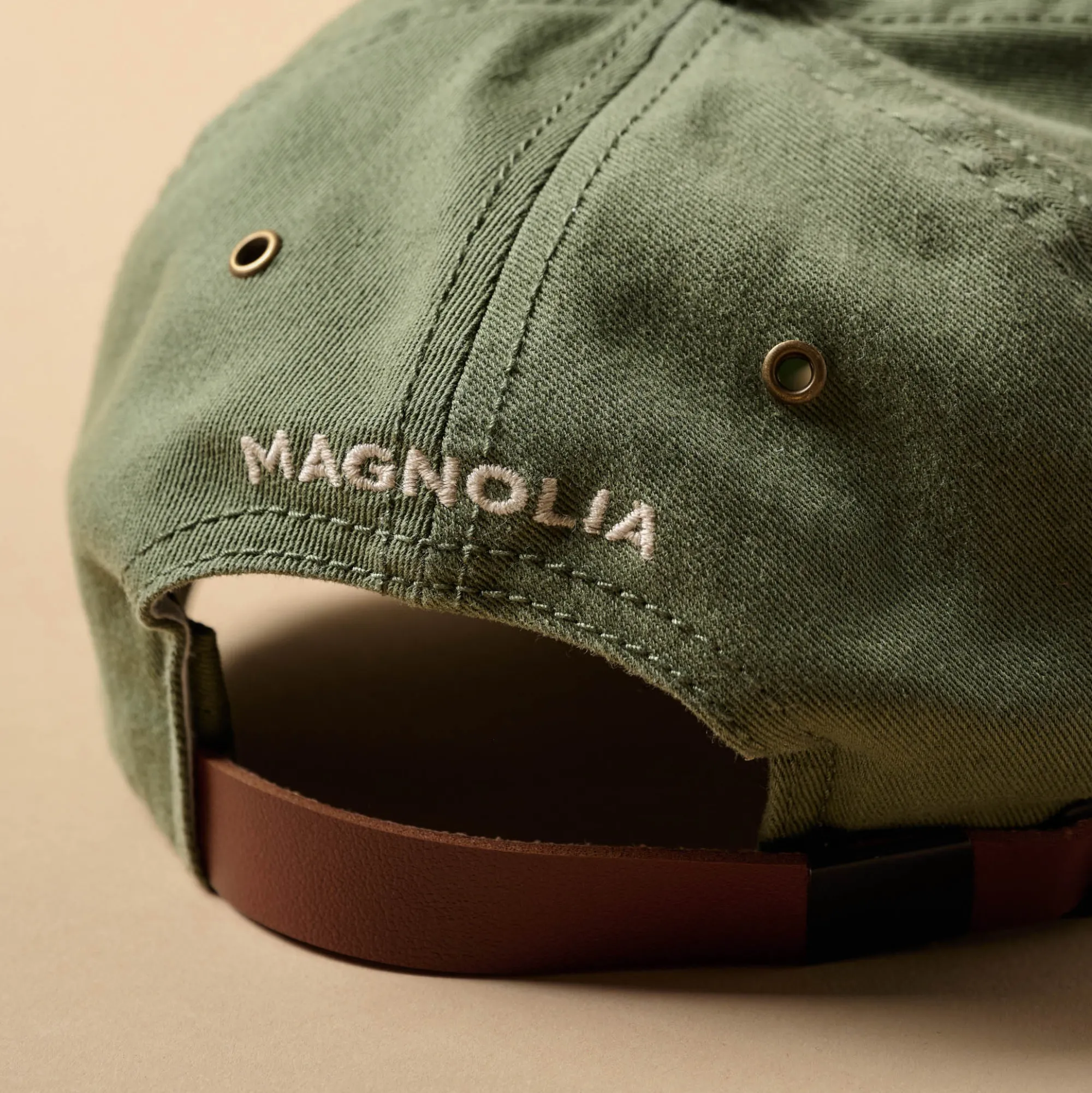 VND5970 Concept One Accessories Silos Distressed Olive Baseball Hat