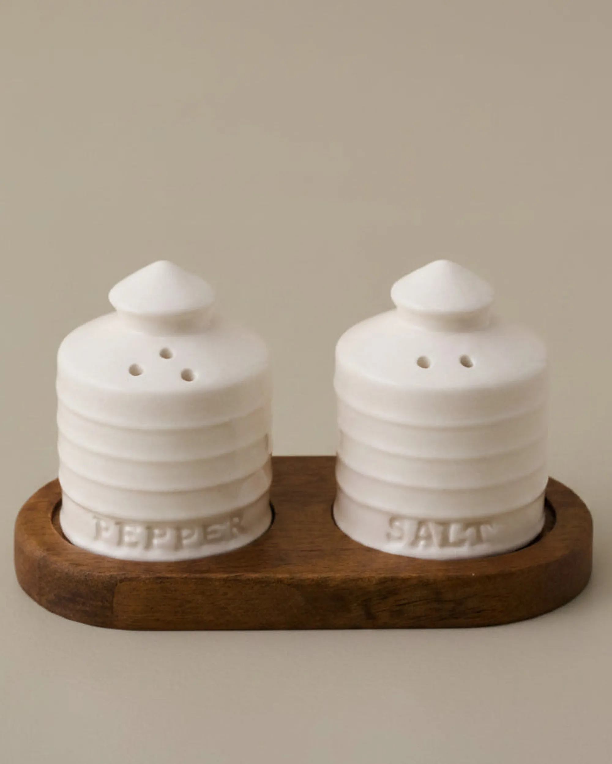 VND0164 Creative Co-op Inc Silos Salt & Pepper Shaker Set