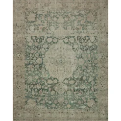 VND0086 Loloi Inc Sinclair Jade Sand Rug