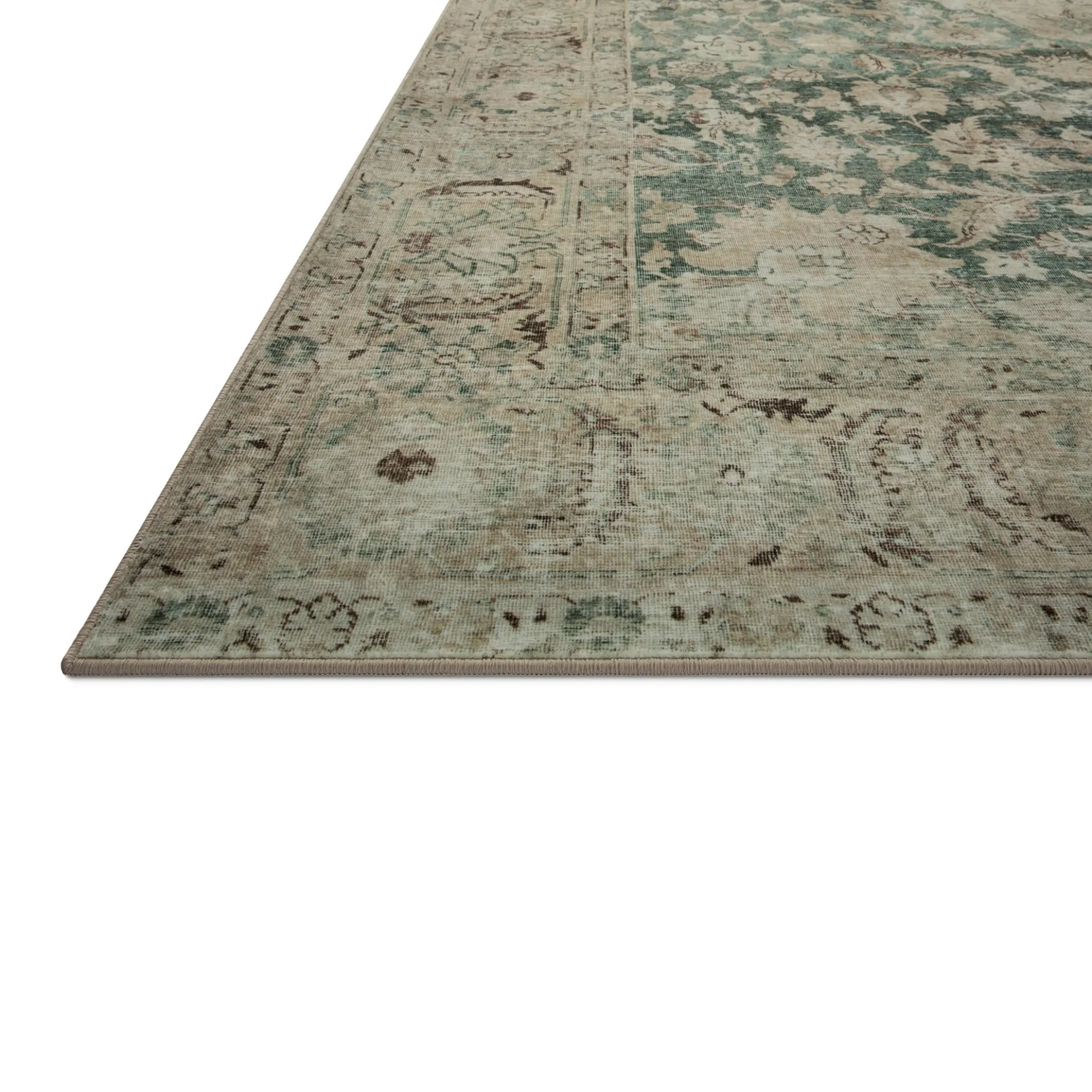VND0086 Loloi Inc Sinclair Jade Sand Rug