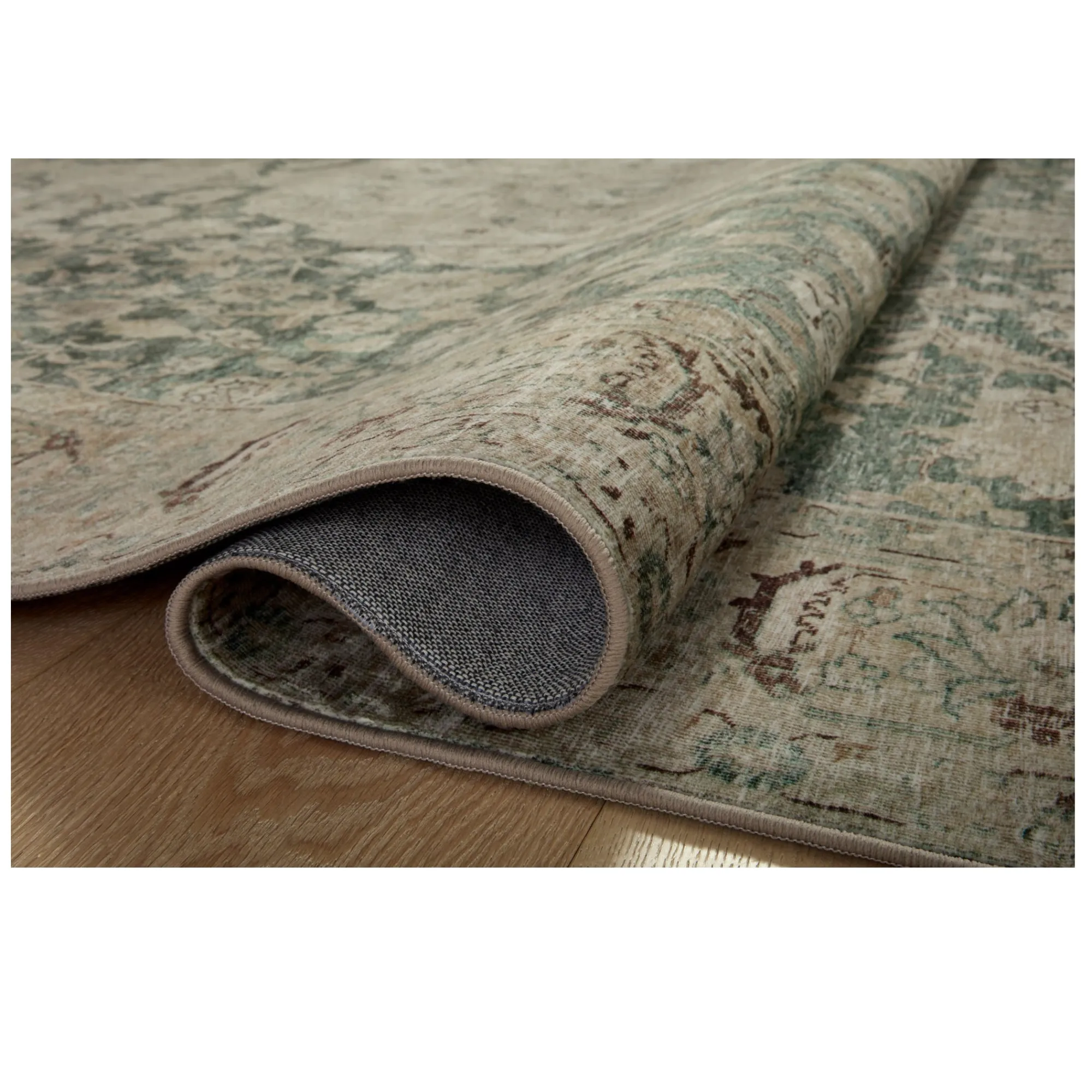 VND0086 Loloi Inc Sinclair Jade Sand Rug