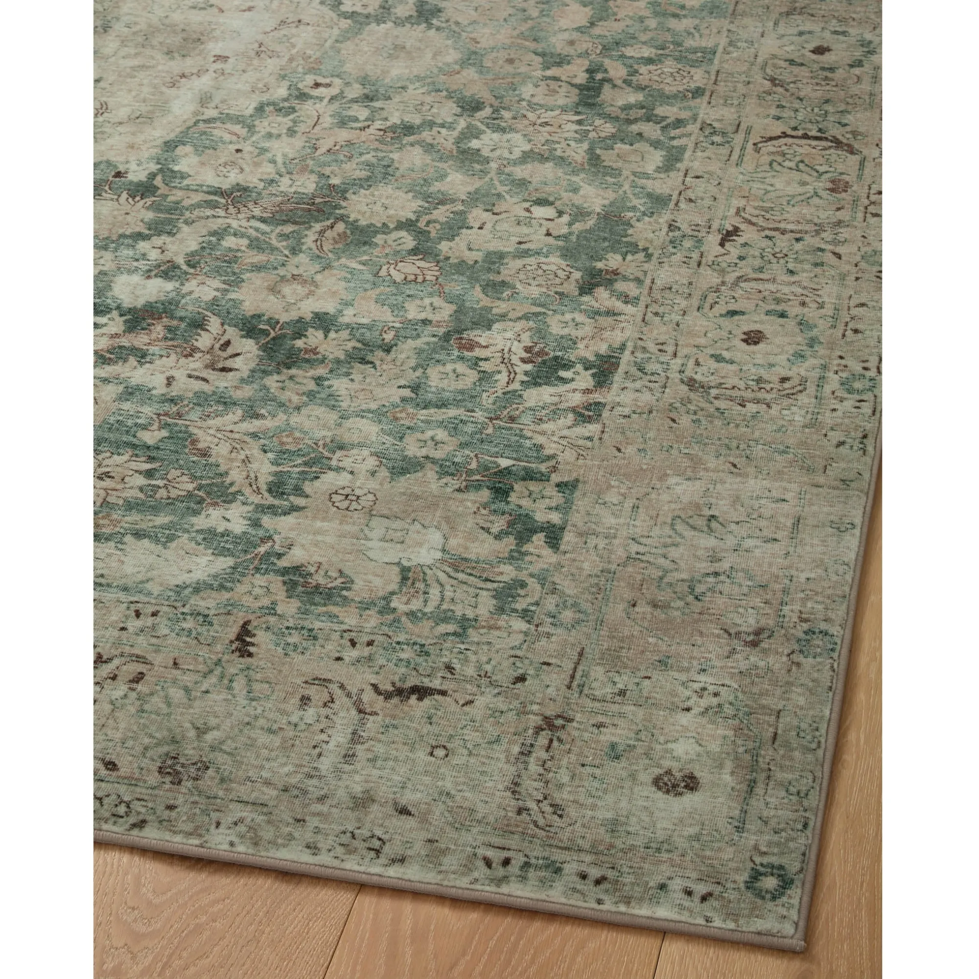 VND0086 Loloi Inc Sinclair Jade Sand Rug