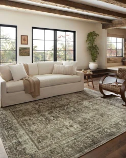VND0086 Loloi Inc Sinclair Pebble Taupe Rug