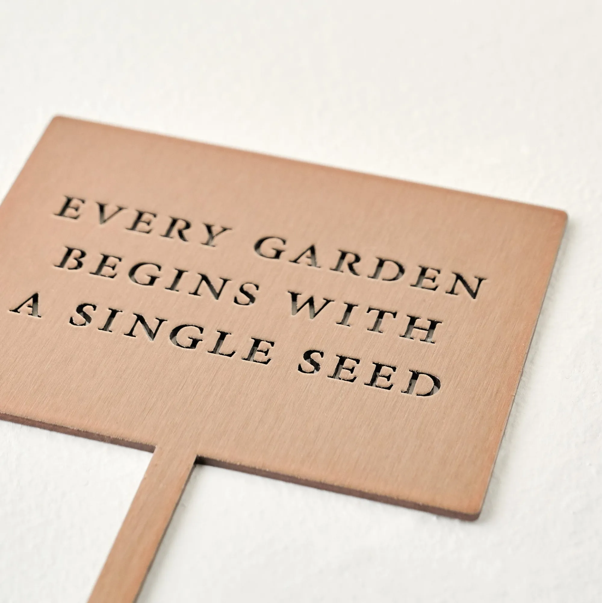 VND0312 JDH Iron Designs LLC Single Seed Mini Garden Stake