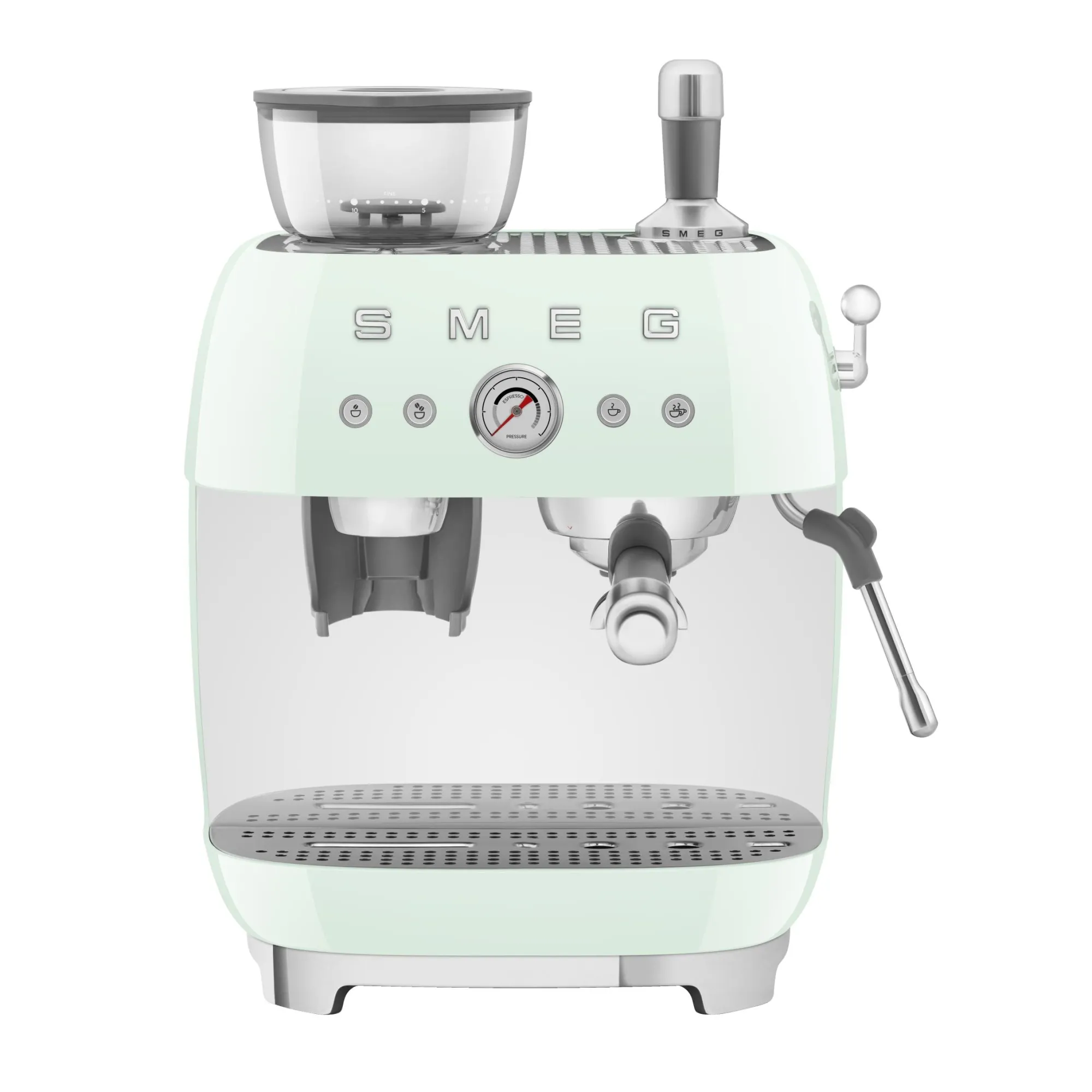 VND7620 Nancy Barker Smeg Espresso Machine with Grinder