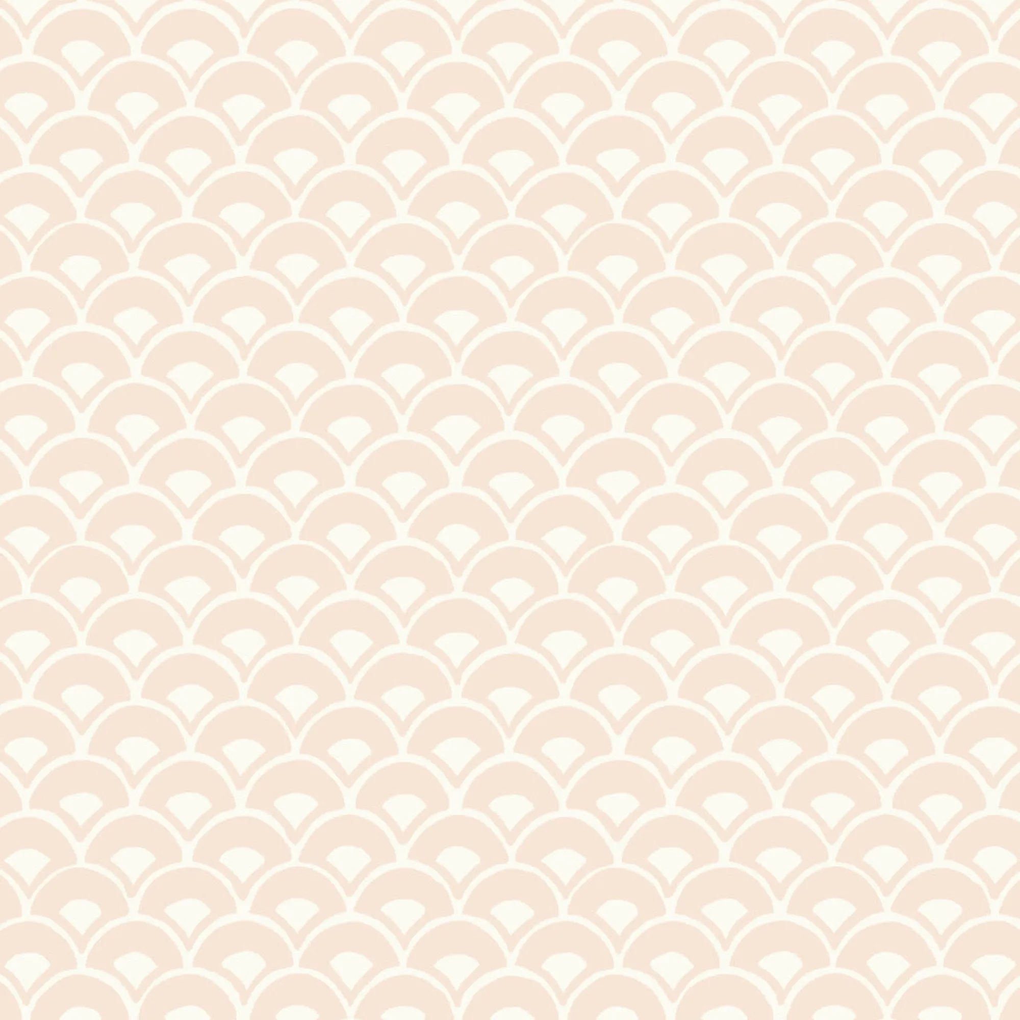 VND2730 York Wallcoverings Stacked Scallops Wallpaper