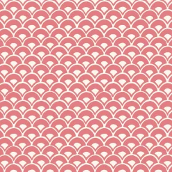 VND2730 York Wallcoverings Stacked Scallops Wallpaper
