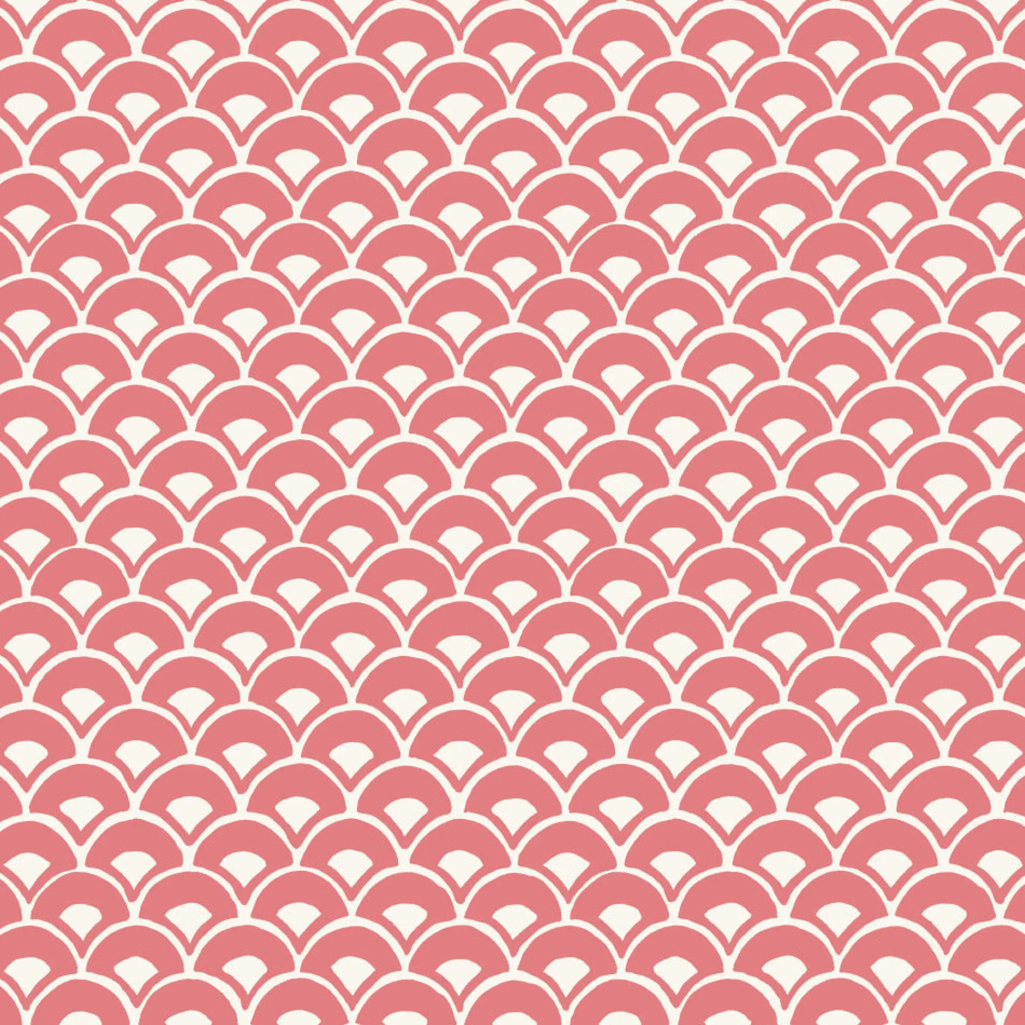 VND2730 York Wallcoverings Stacked Scallops Wallpaper