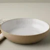 VND6562 Chaozhou Highland Crafts Company Ltd Stone White Lakelynn Pasta Bowl