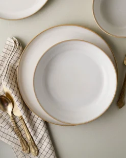 VND6562 Chaozhou Highland Crafts Company Ltd Stone White Lakelynn Pasta Bowl
