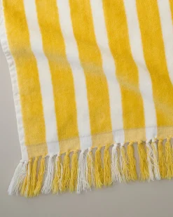 VND8327 Business & Pleasure Co., LLC Striped Beach & Picnic Blanket – Monaco Mimosa Outdoor Blanket