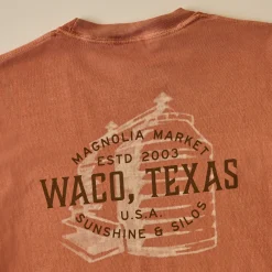 VND0179 Hole In The Roof Marketing Inc Sunshine and Silos Burnt Orange Shirt