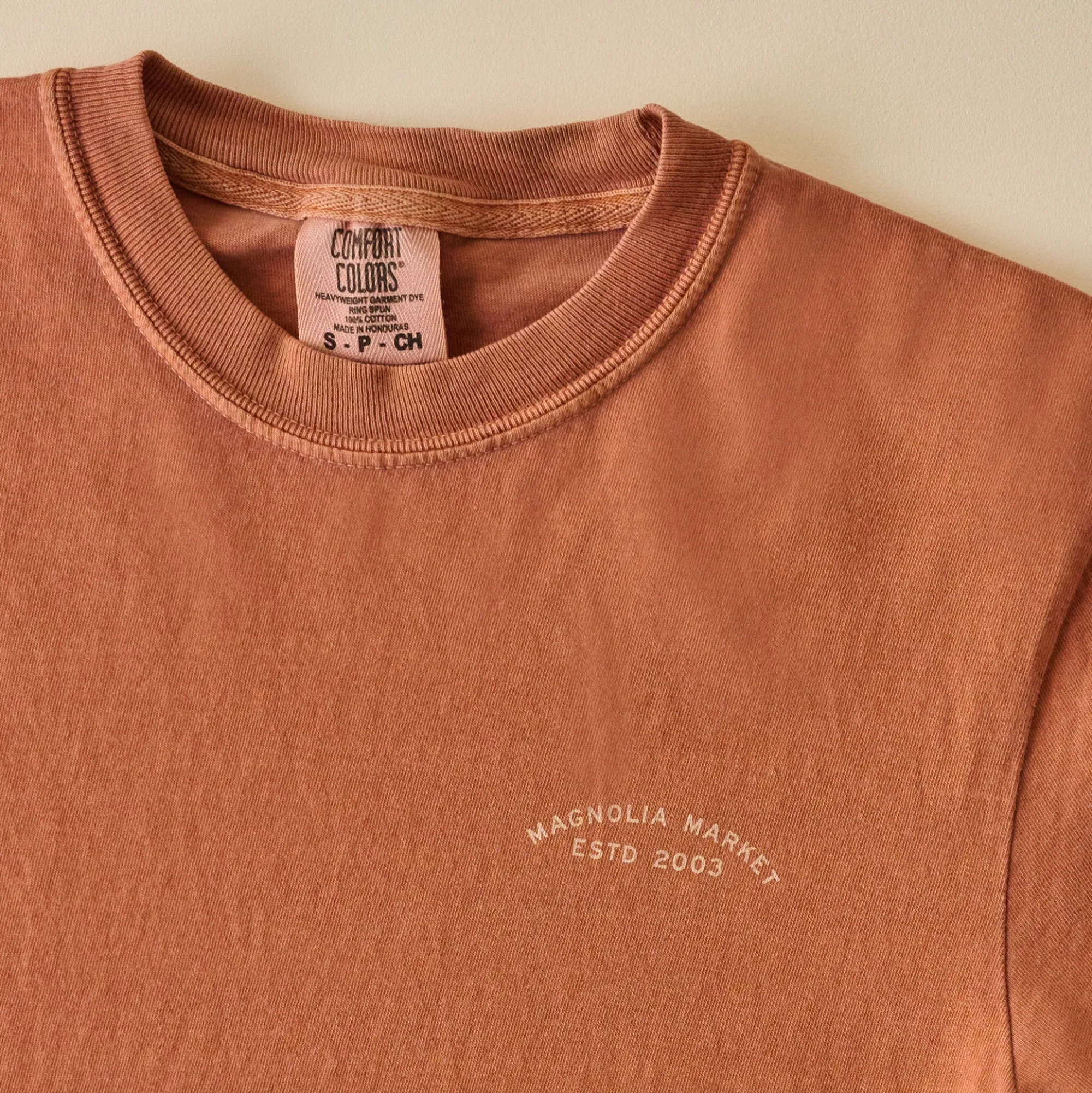 VND0179 Hole In The Roof Marketing Inc Sunshine and Silos Burnt Orange Shirt