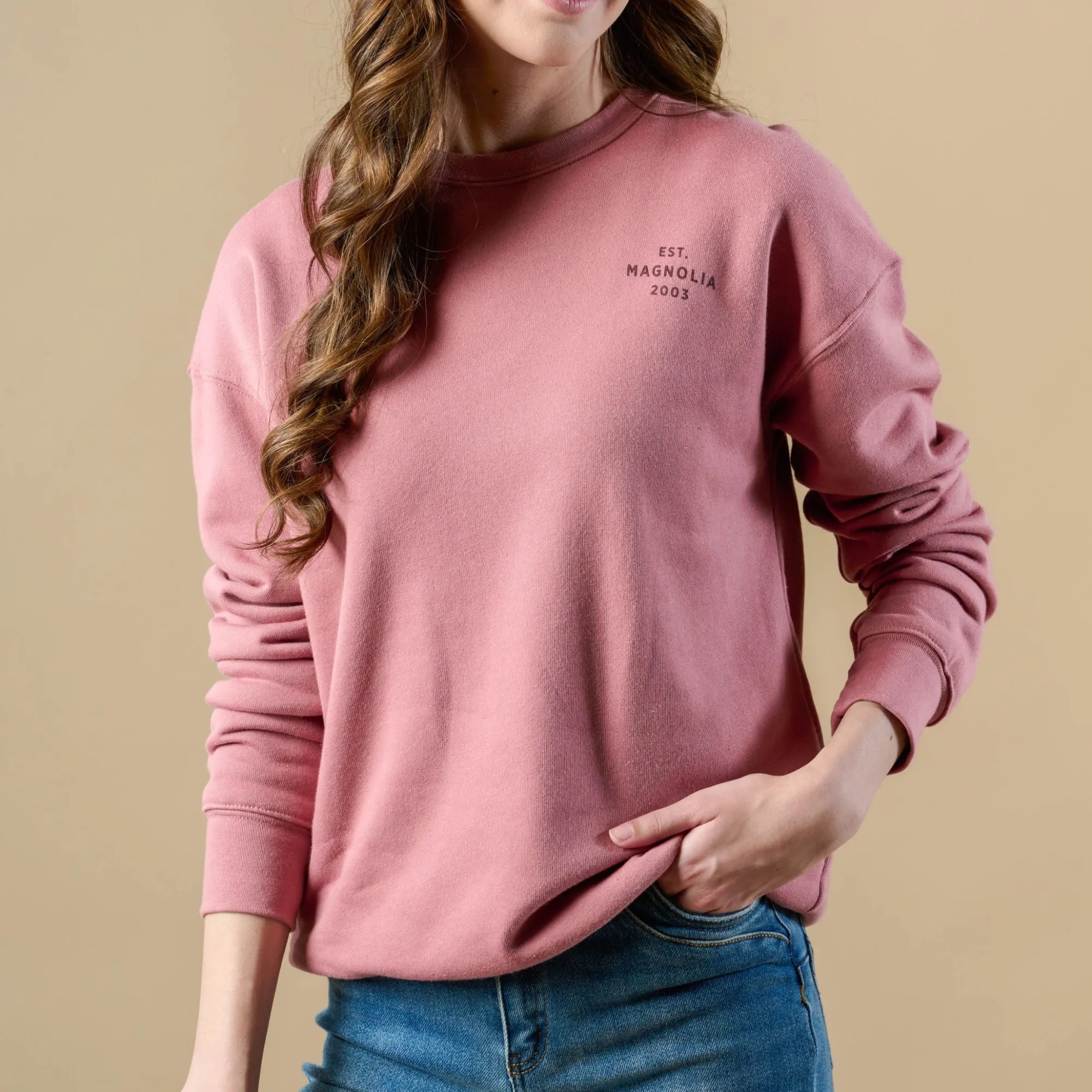 VND2724 Goochie Designs Sunshine Seal Mauve Sweatshirt