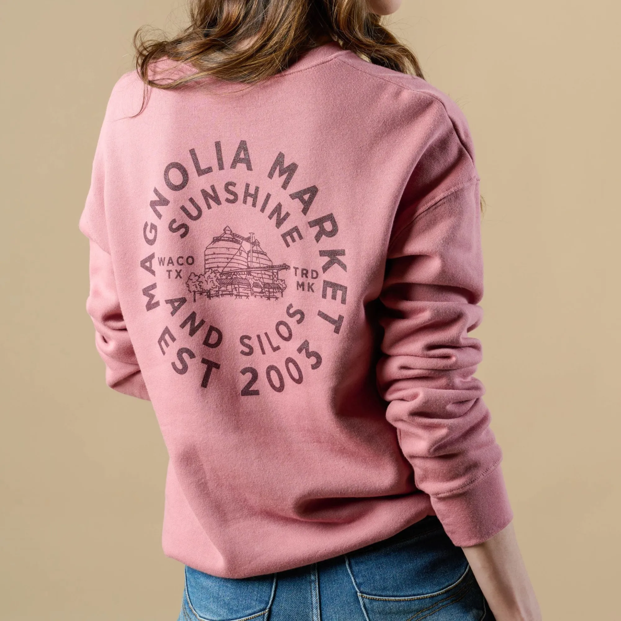 VND2724 Goochie Designs Sunshine Seal Mauve Sweatshirt