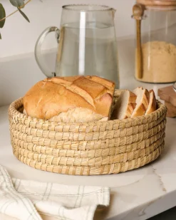 VND6889 Rahabs Rope Terracotta Bread Warmer