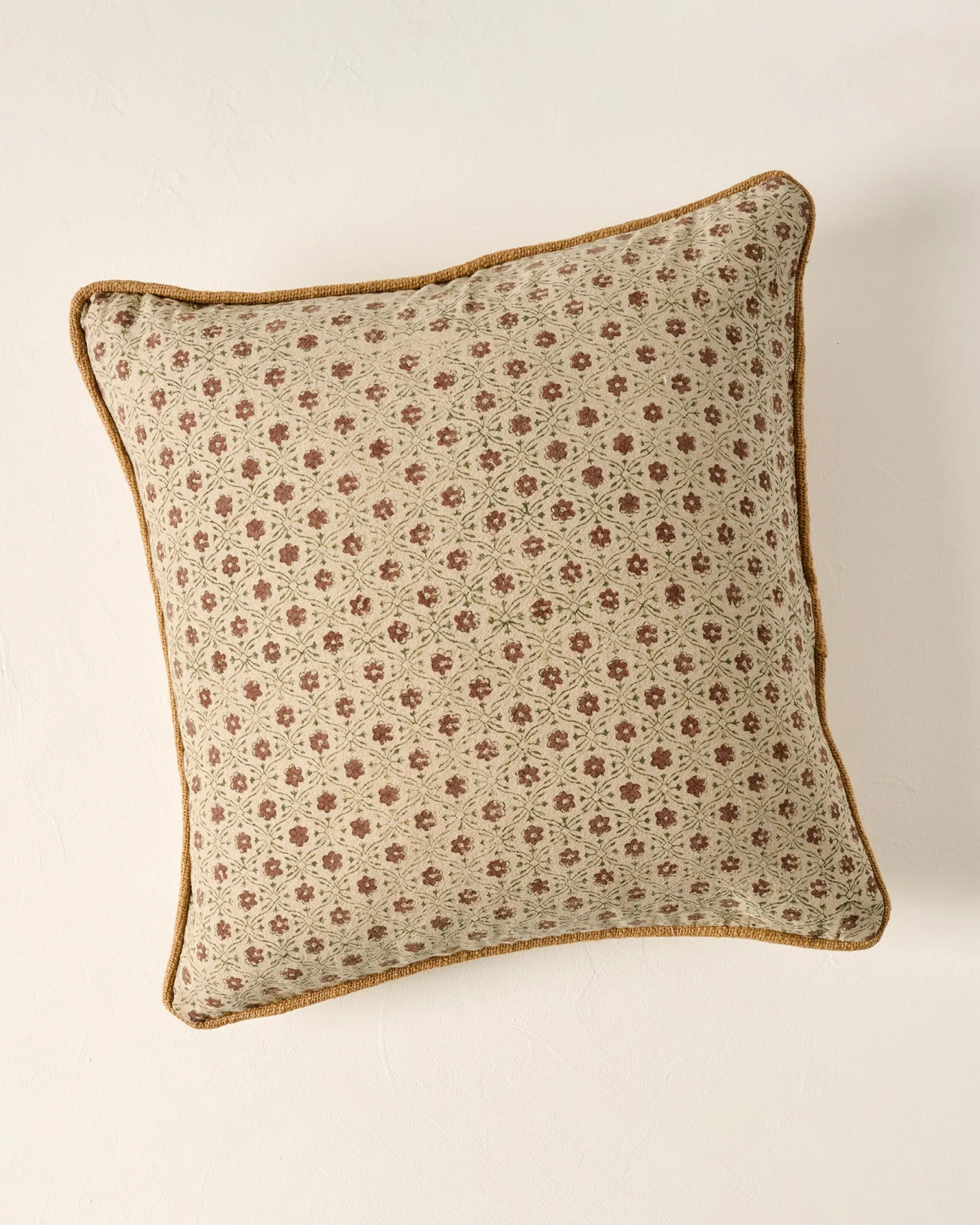 VND8009 Jaipur Arts Thea Clay Block Print Pillow