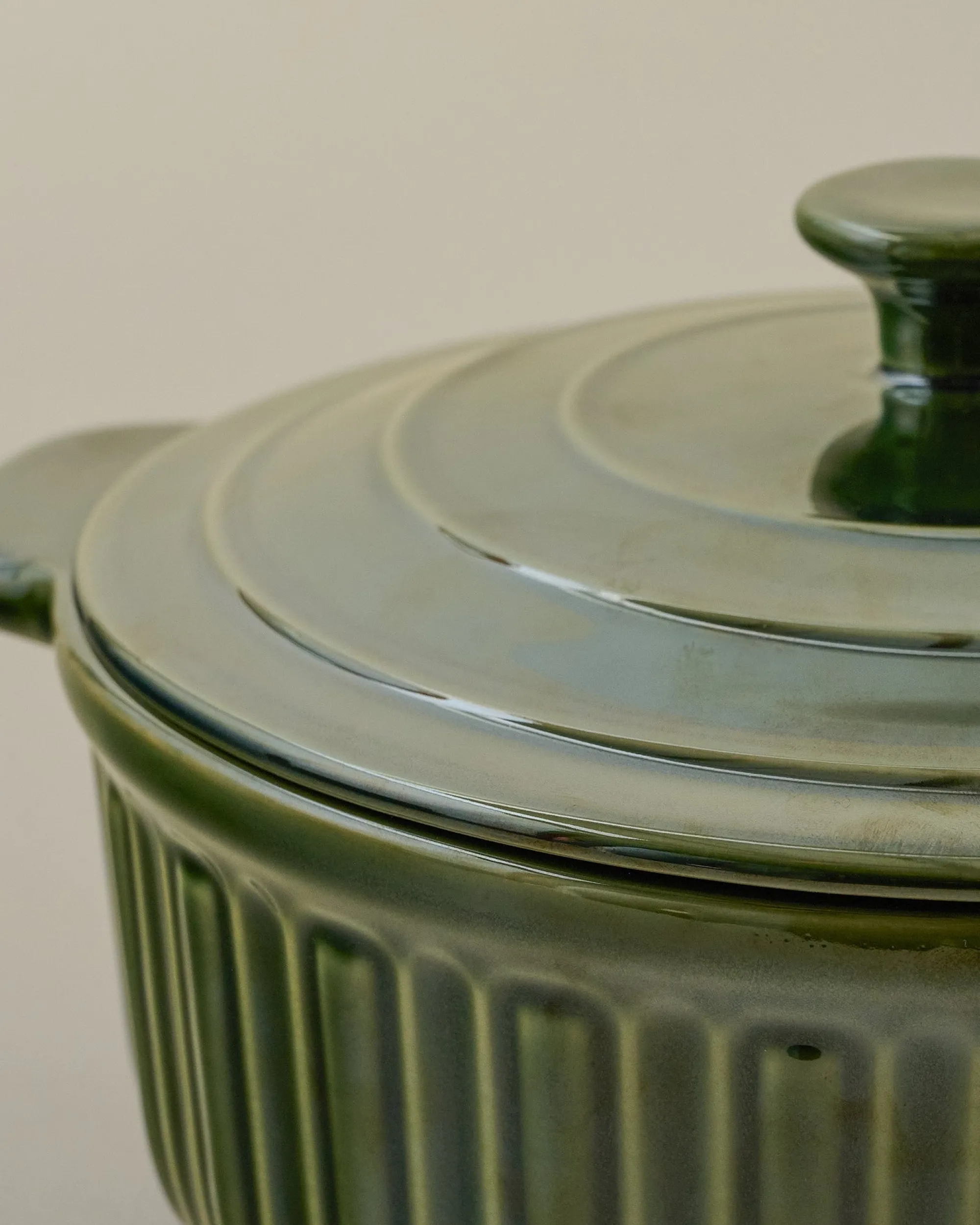 VND7817 FOXSTONE DEVELOPMENT CO.,LTD The Cottage Collection Forest Green Baking Dish with Lid