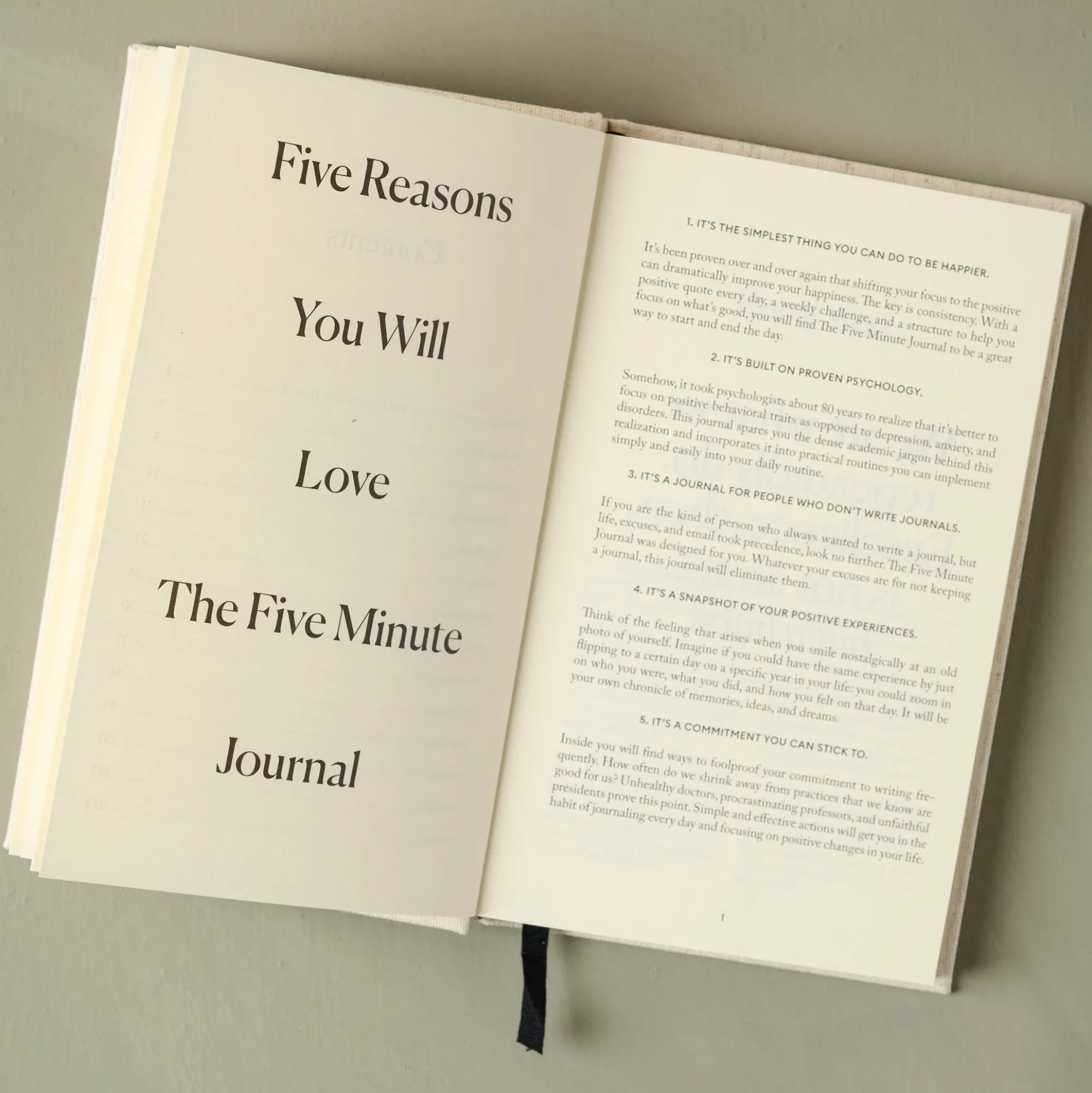 VND7285 Intelligent Change LLC The Five Minute Journal
