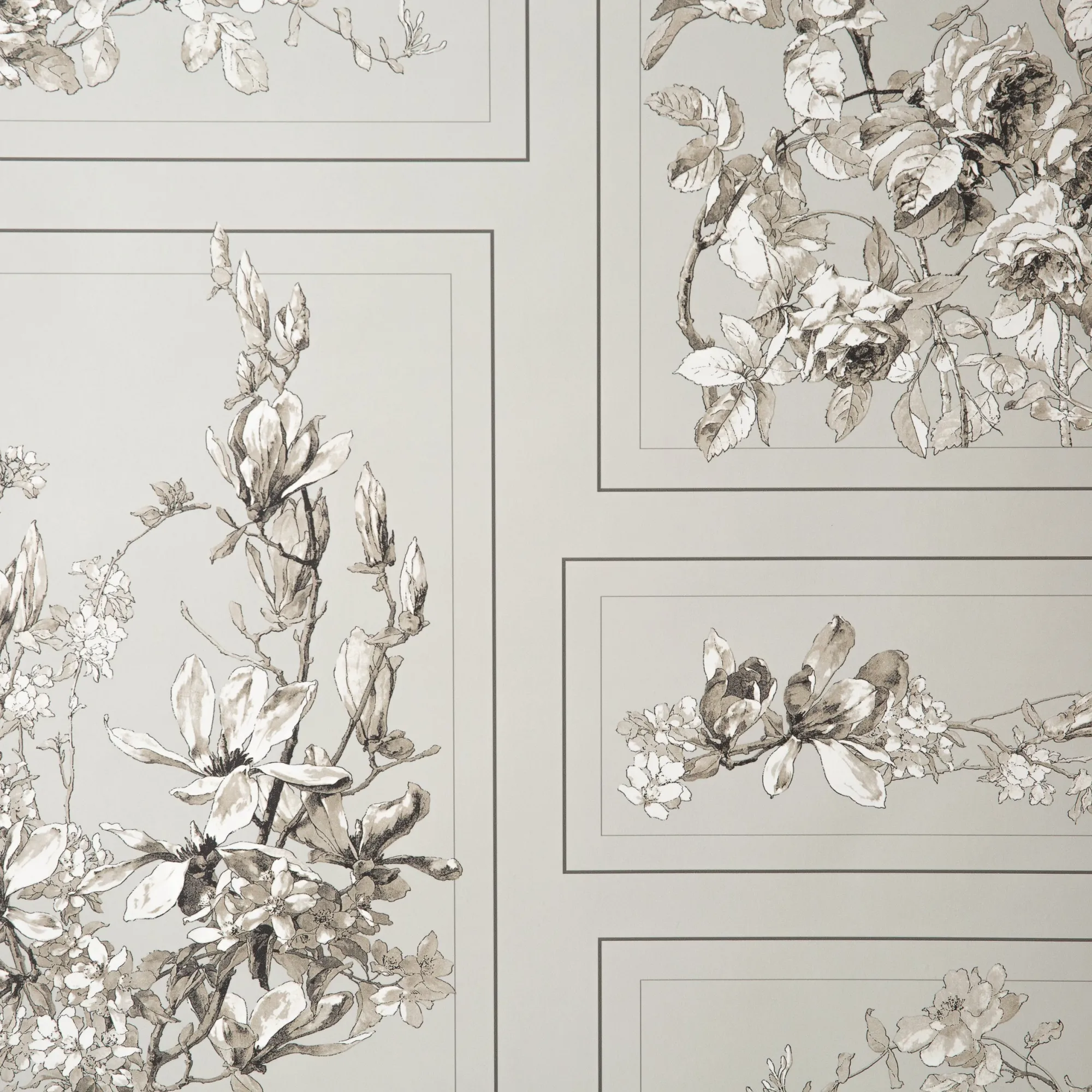 VND2730 York Wallcoverings The Magnolia Wallpaper