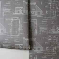 VND2730 York Wallcoverings The Market Wallpaper