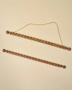 VND8329 Craftmachine India Pvt Ltd Turned Wood Poster Hanger Kit