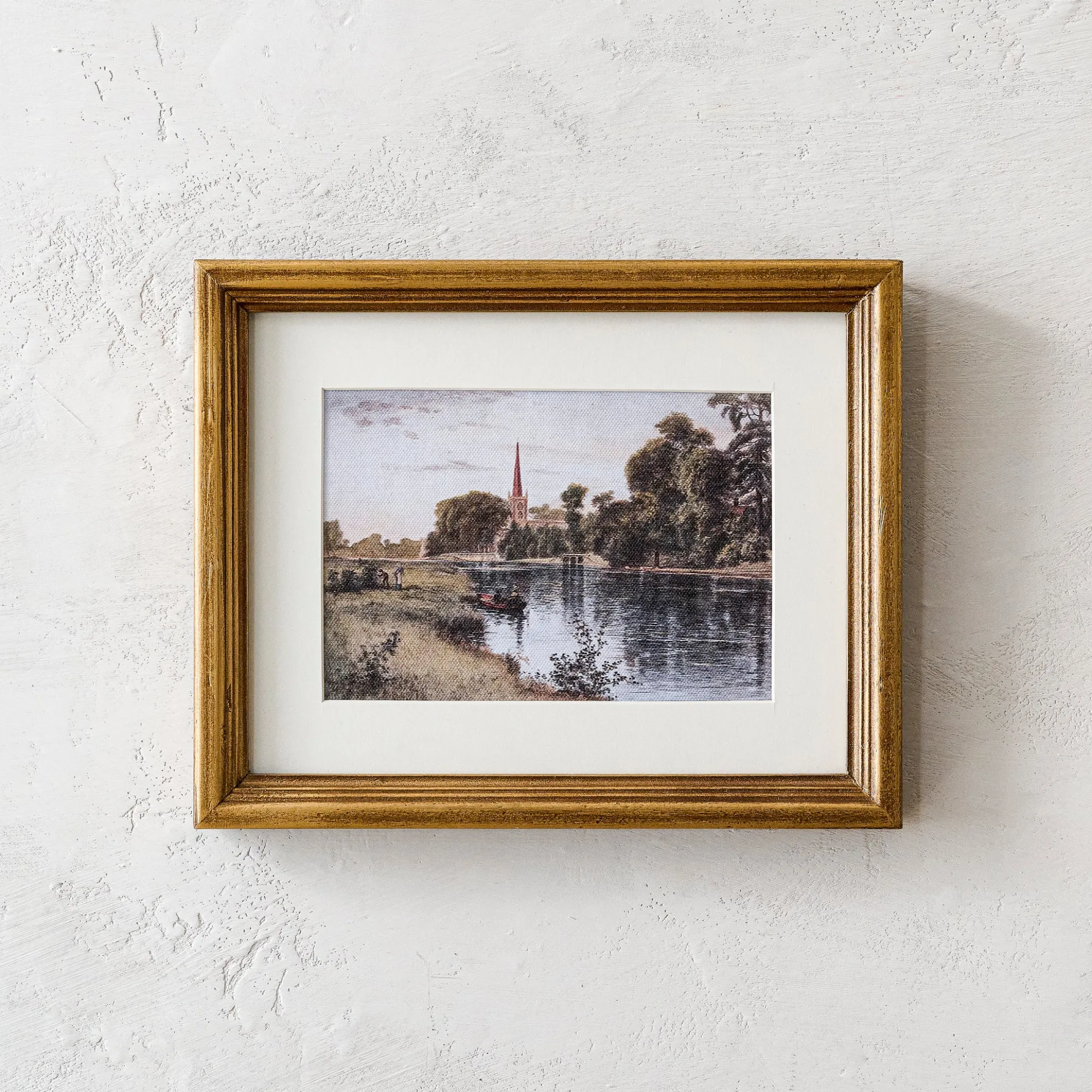 VND0164 Creative Co-op Inc Vintage Steeple View