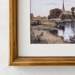 VND0164 Creative Co-op Inc Vintage Steeple View