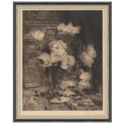 VND6204 Soicher Marin of Florida Vintage Study of Roses