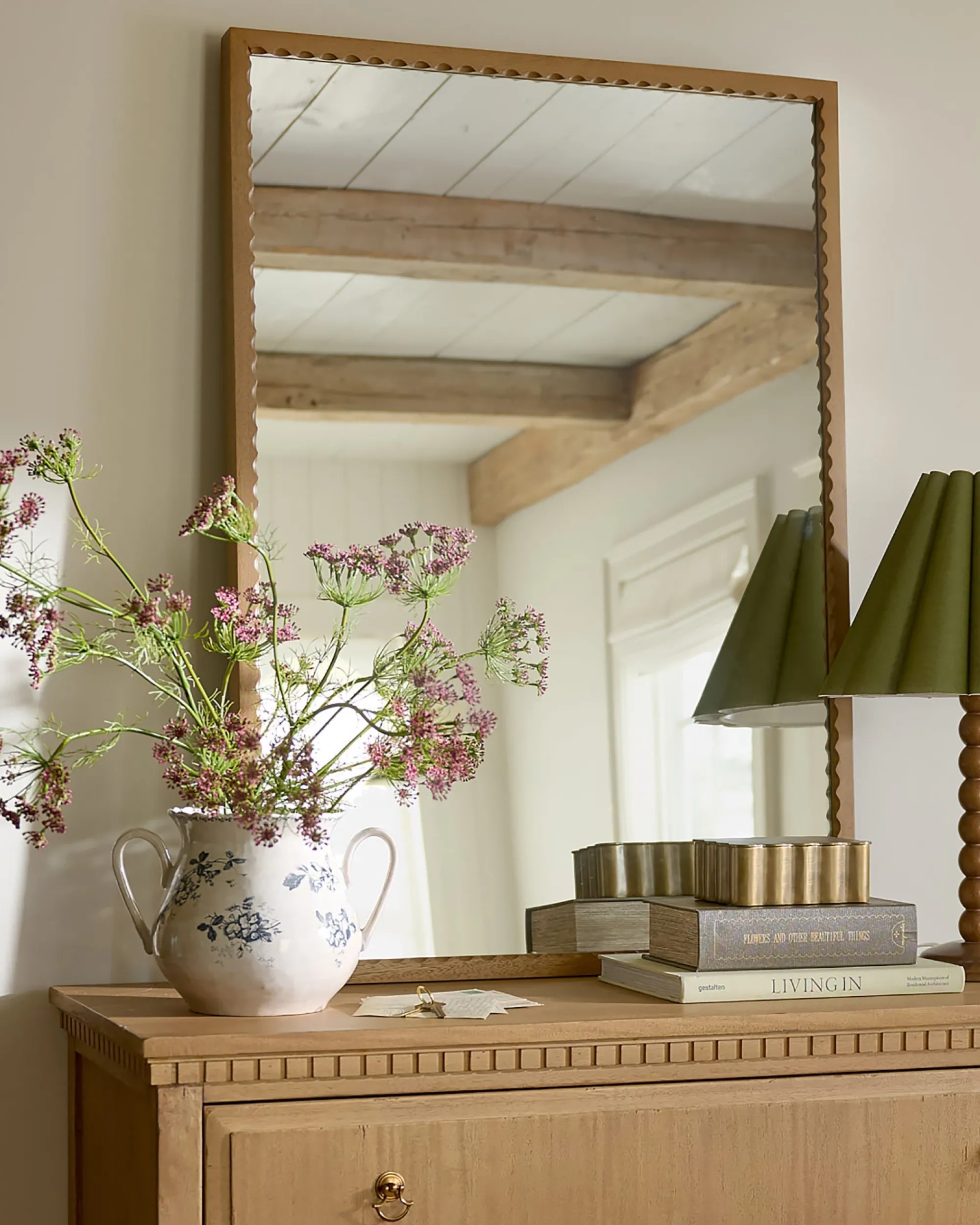 VND8329 Craftmachine India Pvt Ltd Wade Wood Mirror