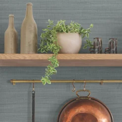 VND2730 York Wallcoverings Washed Linen Wallpaper