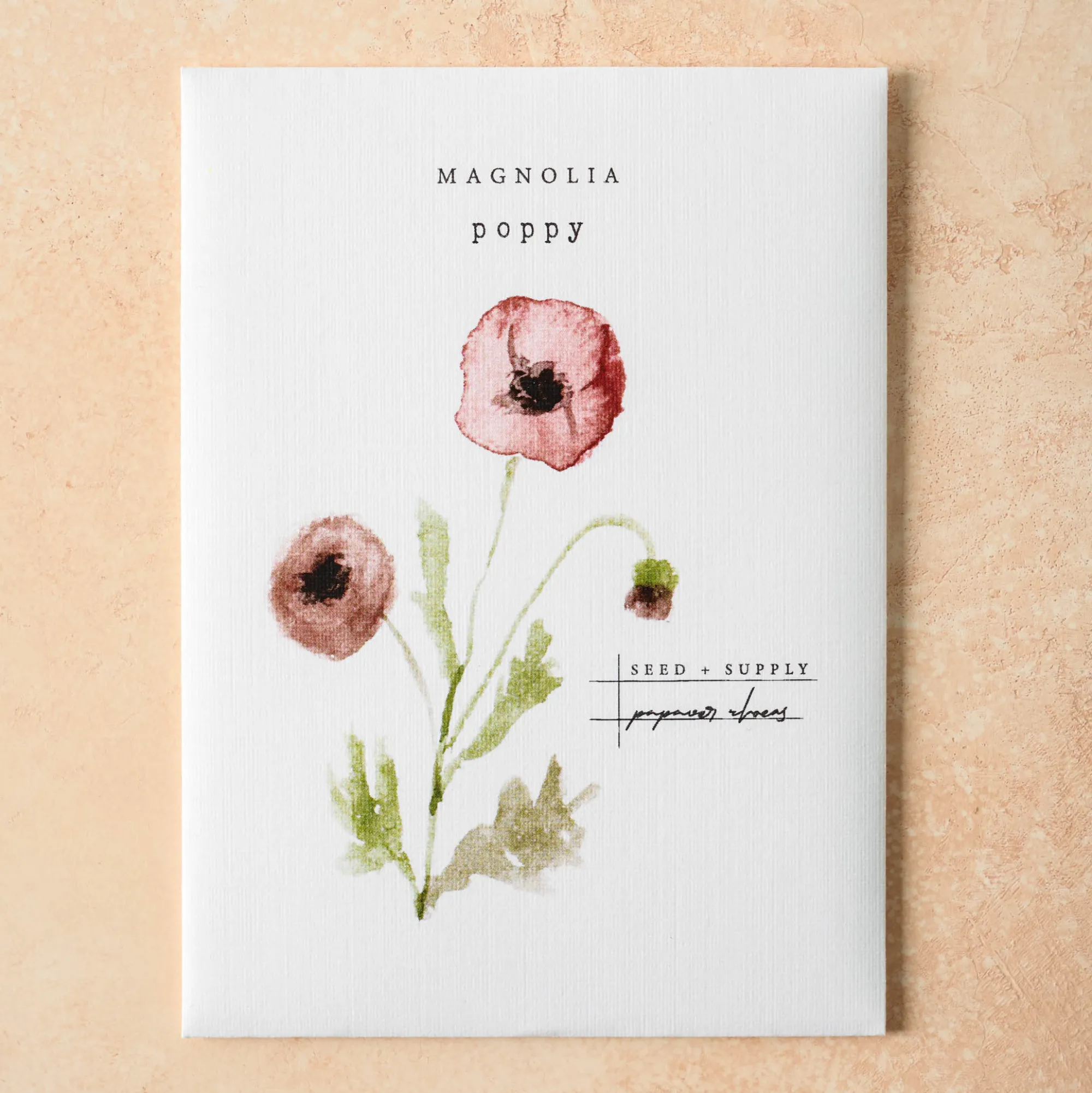 VND0154 World Hunger Relief Institute Watercolor Magnolia Seeds