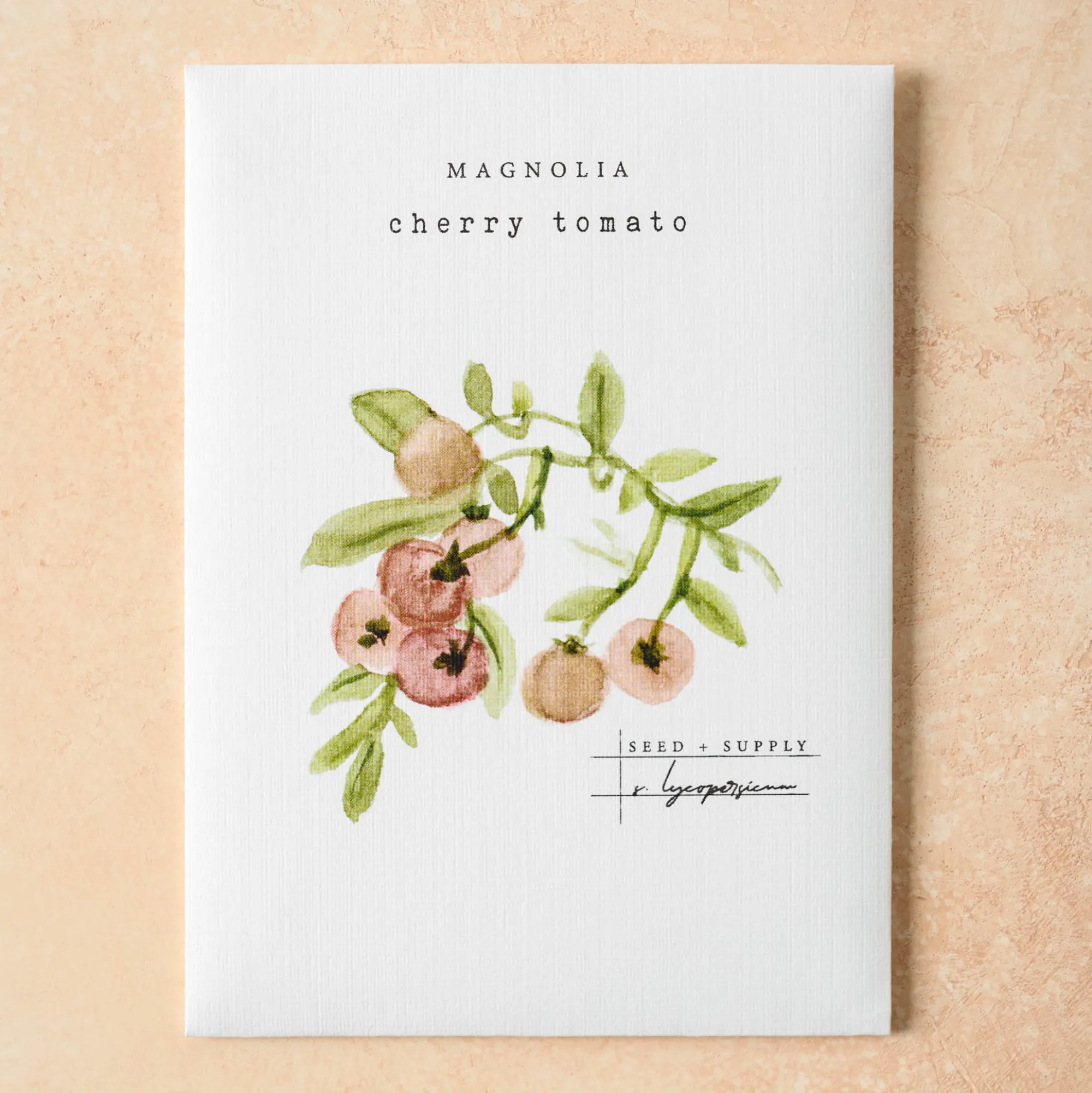 VND0154 World Hunger Relief Institute Watercolor Magnolia Seeds