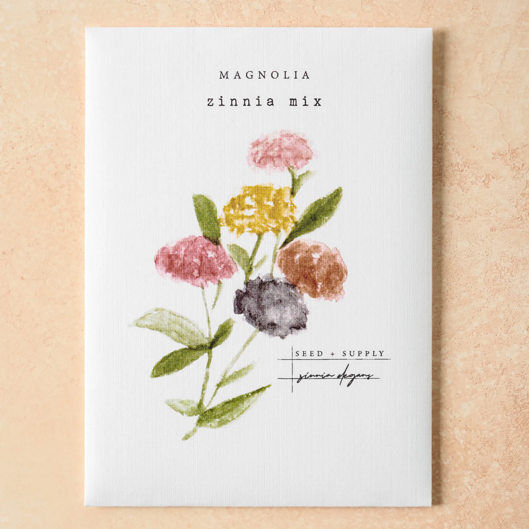 VND0154 World Hunger Relief Institute Watercolor Magnolia Seeds