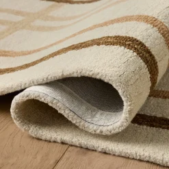VND0086 Loloi Inc Waylon Natural Bark Rug