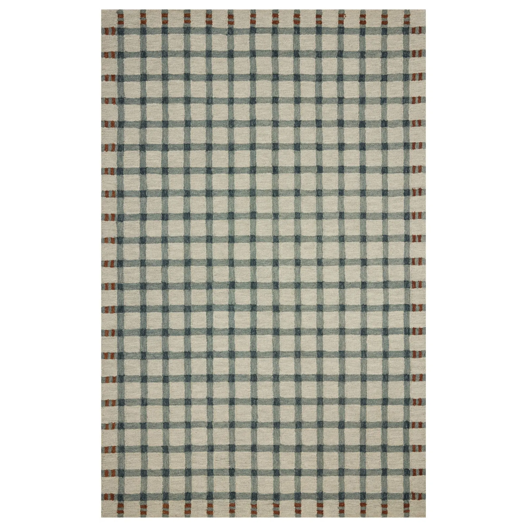 VND0086 Loloi Inc Waylon Spa Brick Rug