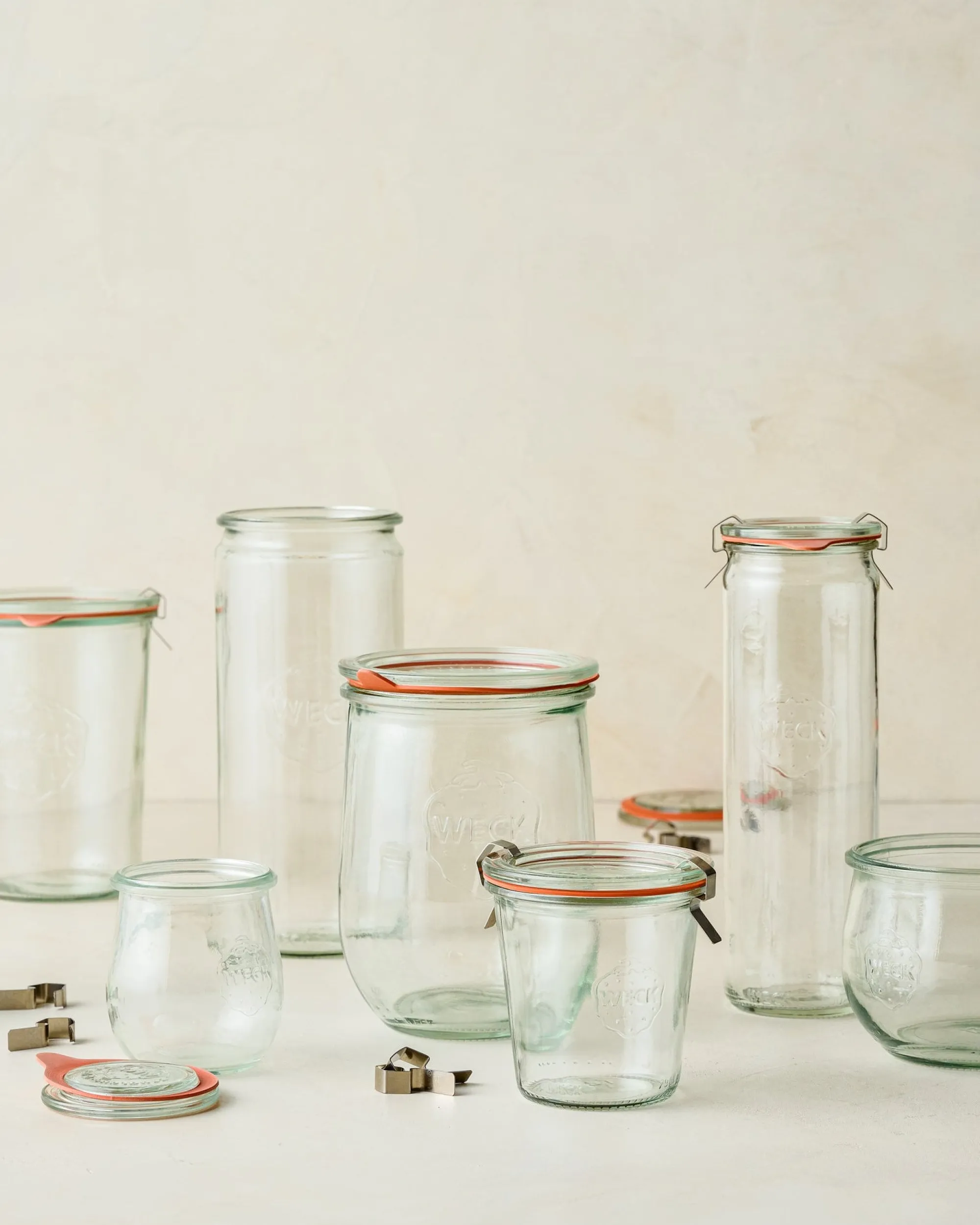 VND7207 Glashaus Inc. Weck 905 1/2 L Cylindrical Jar
