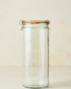 VND7207 Glashaus Inc. Weck 908 1 L Cylindrical Jar